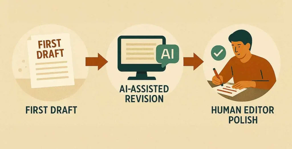 Author analyzing Amazon keyword optimization for book marketing with ChatGPT, showing metadata improvement and book description enhancement for better visibility